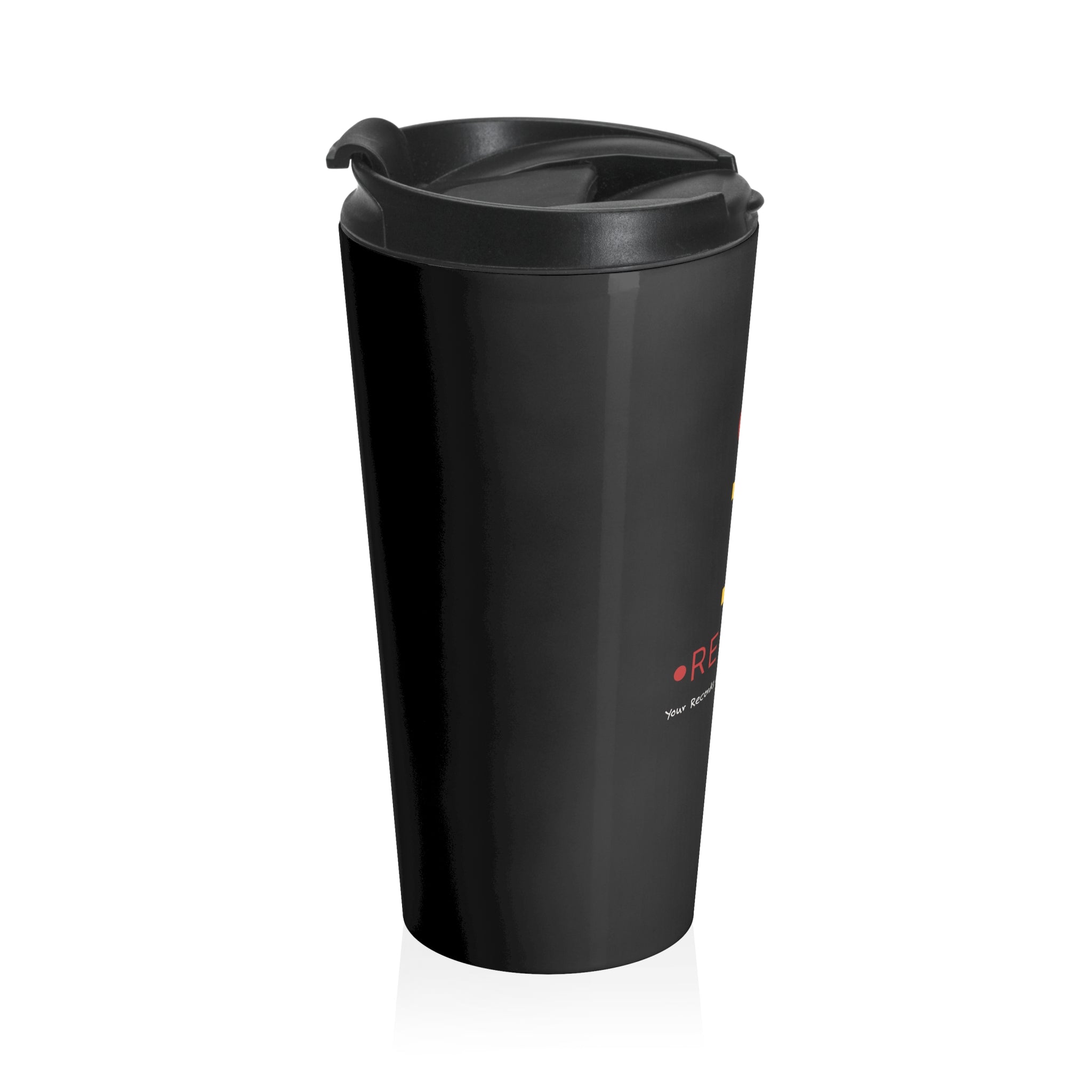 RecLet DIB Seal Black Stainless Steel Travel Mug