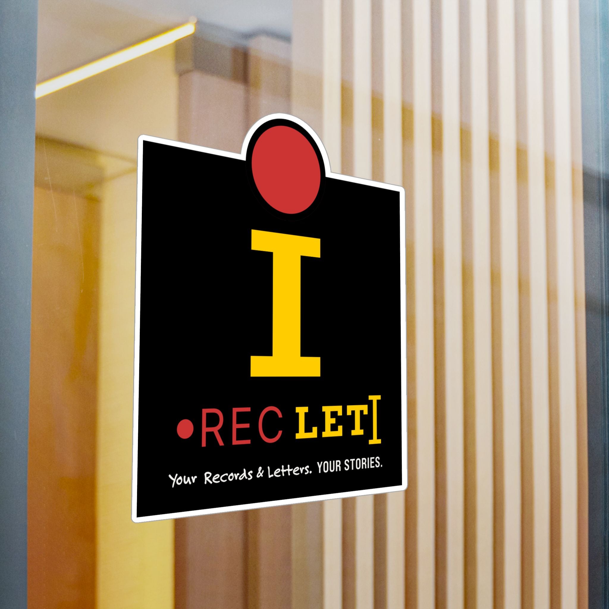 RecLet DIB Seal Vinyl Decals