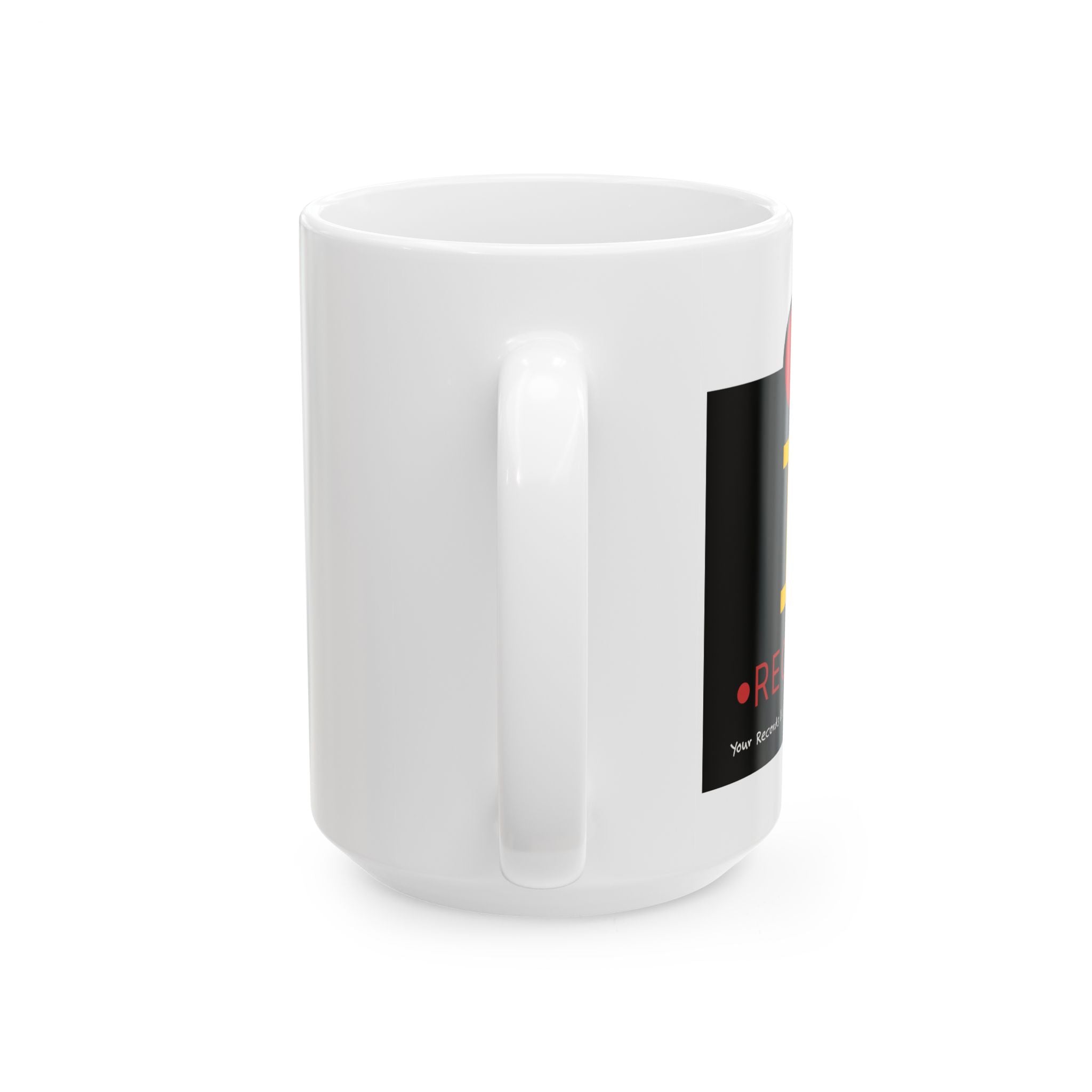 RecLet DIB Seal Ceramic Mug, (11oz, 15oz)