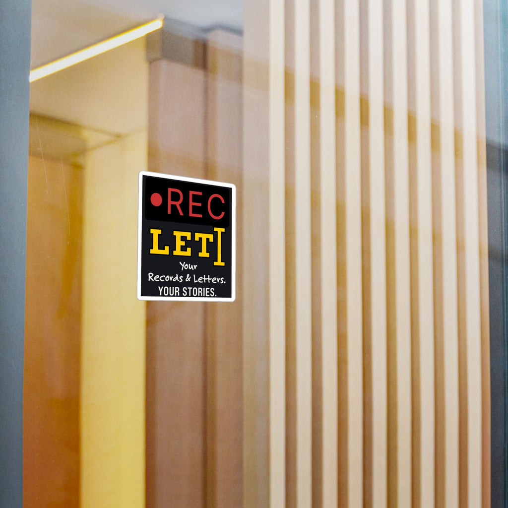 RecLet: Your Records & Letters. Your Stories. Vinyl Decals