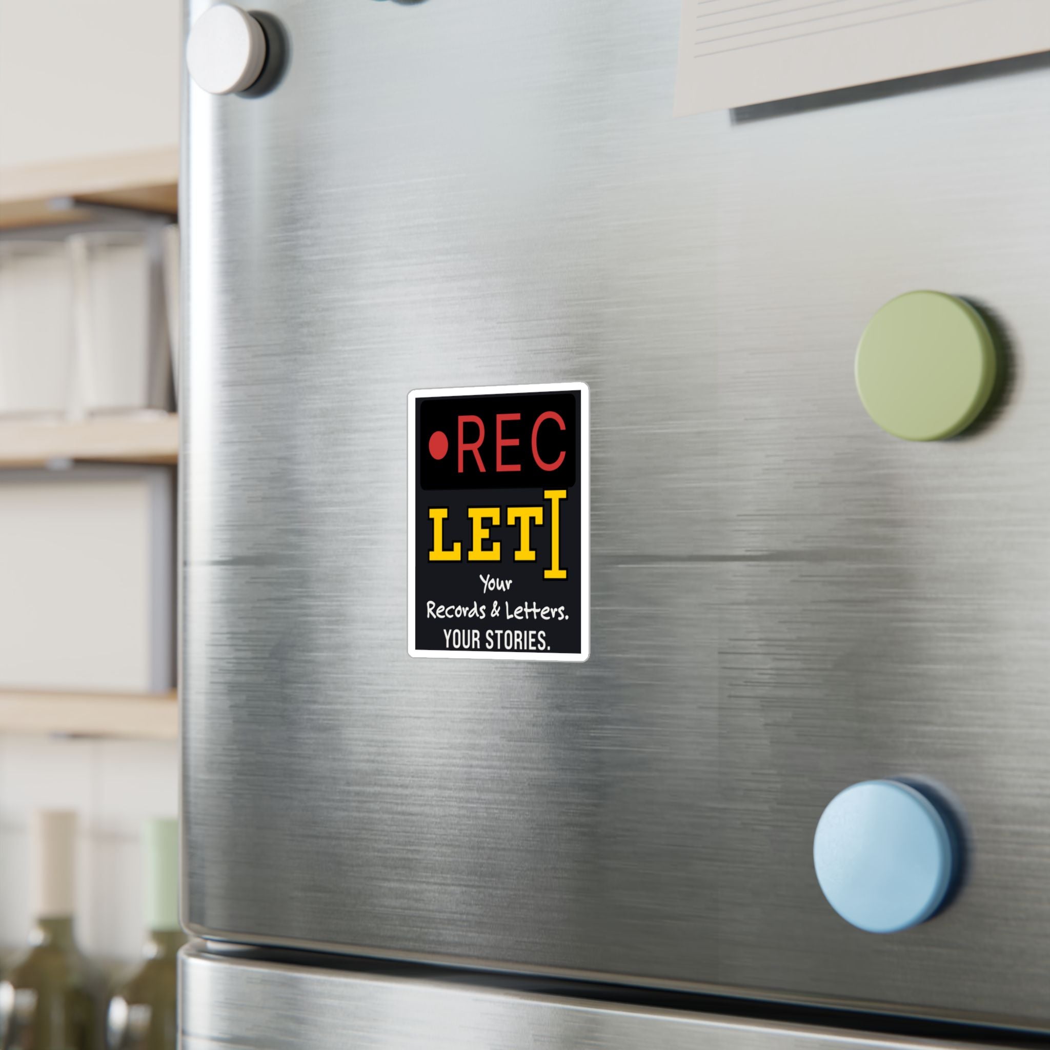 RecLet: Your Records & Letters. Your Stories. Vinyl Decals