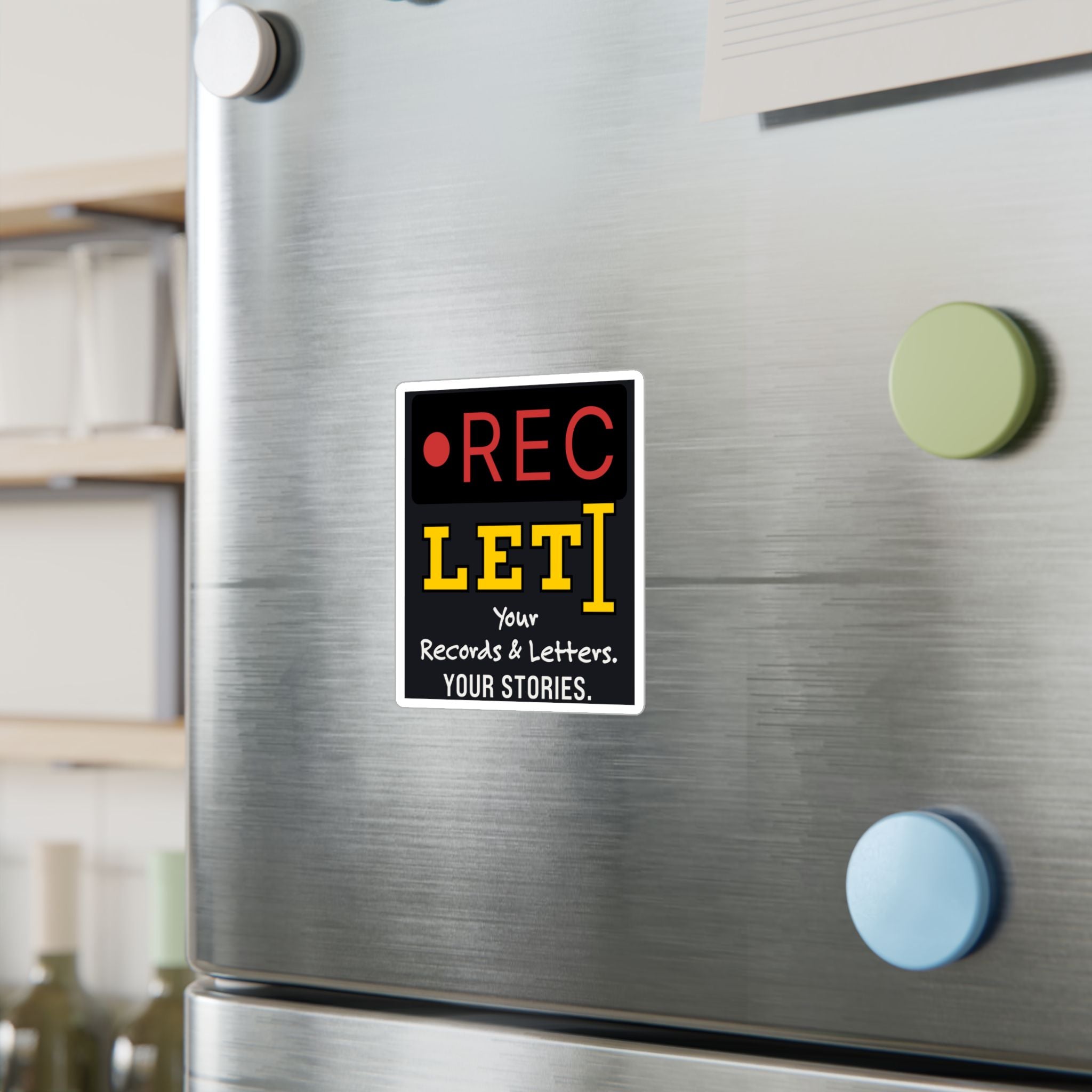 RecLet: Your Records & Letters. Your Stories. Vinyl Decals