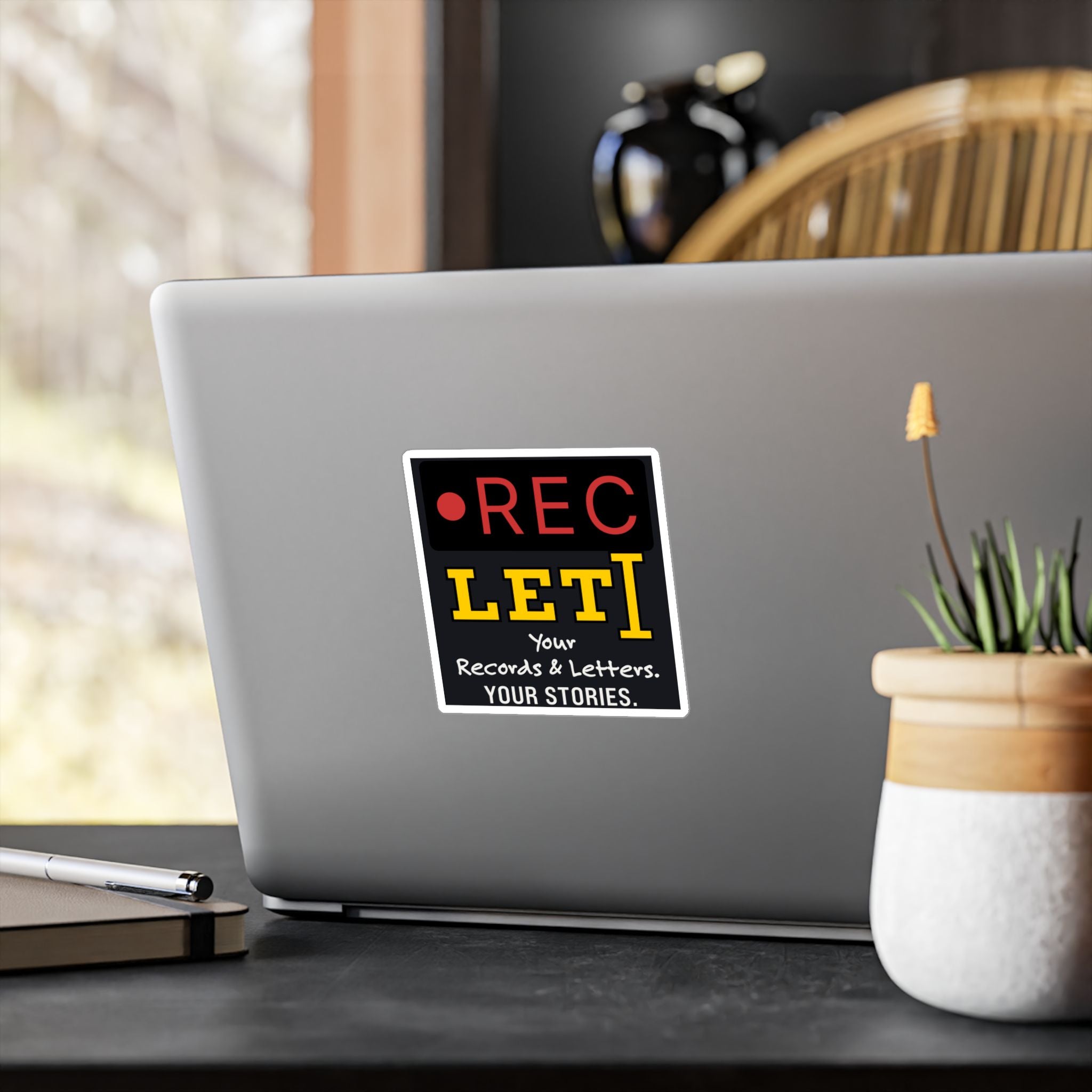 RecLet: Your Records & Letters. Your Stories. Vinyl Decals