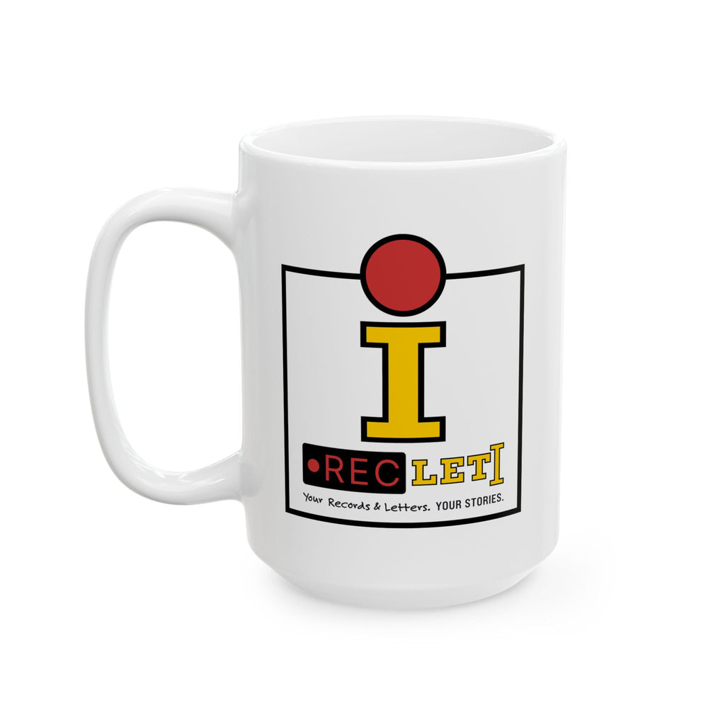 RecLet DIB Seal "Create Your Way | Keep Your Creation" Ceramic Mug, (11oz, 15oz)