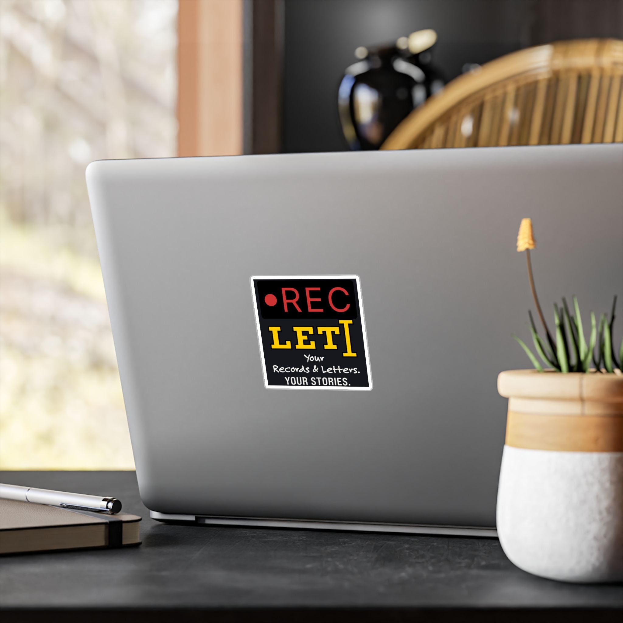 RecLet: Your Records & Letters. Your Stories. Vinyl Decals
