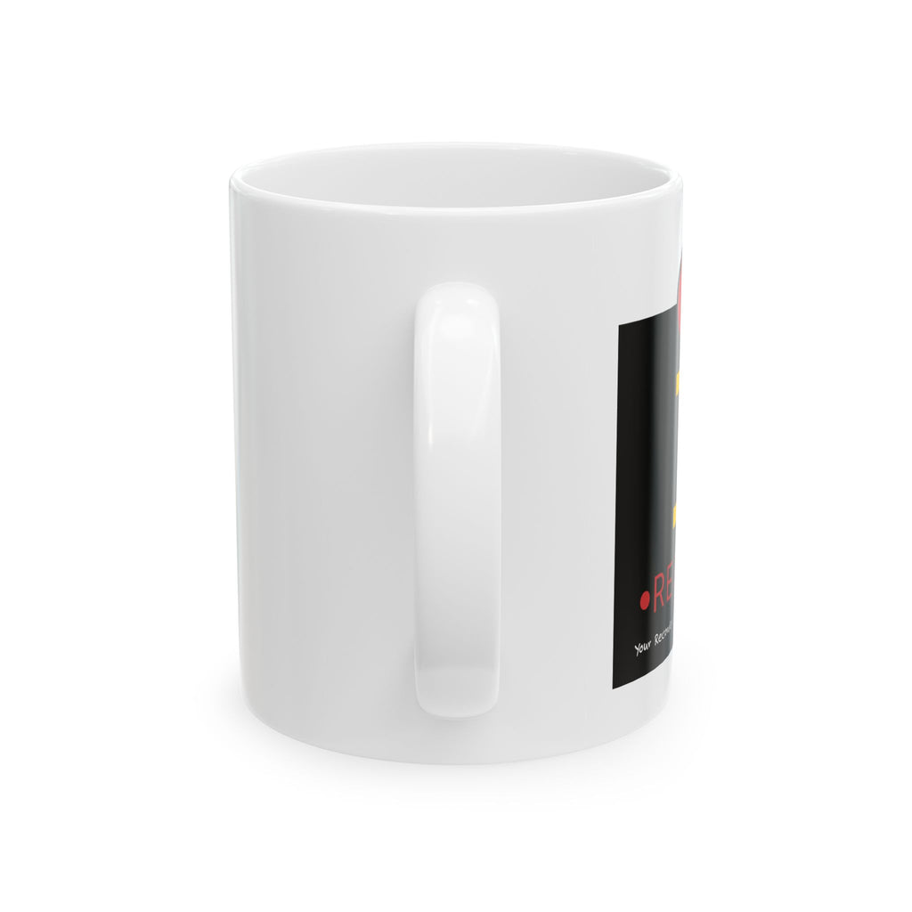 RecLet DIB Seal Ceramic Mug, (11oz, 15oz)