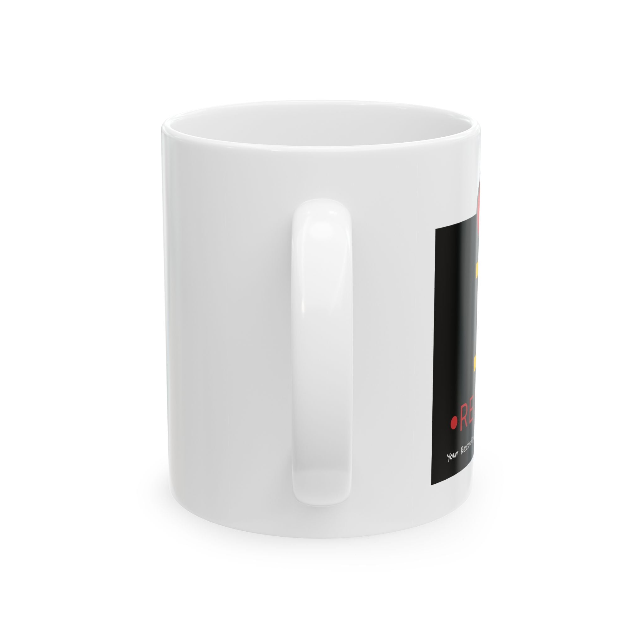 RecLet DIB Seal Ceramic Mug, (11oz, 15oz)