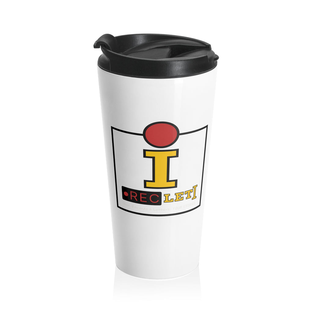 RecLet DIB Seal "Create Your Way | Keep Your Creation" Stainless Steel Travel Mug